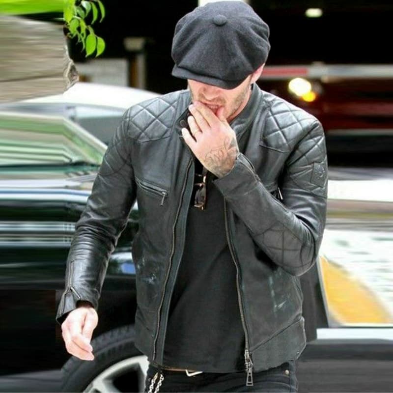 レザージャケット専門店 キルティング ステッチ ライダース