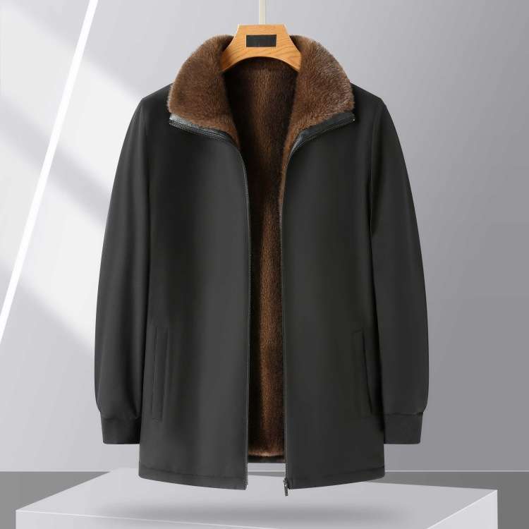 レザージャケット専門店 最高級ロングラムファーコート