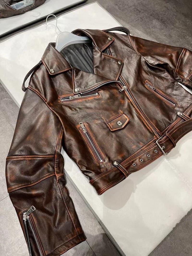 【女性向け】レザージャケット専門店 アンティーク仕上げダブルライダース