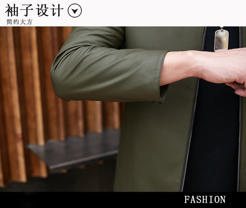 レザージャケット専門店 シンプル上質レザーブルゾン