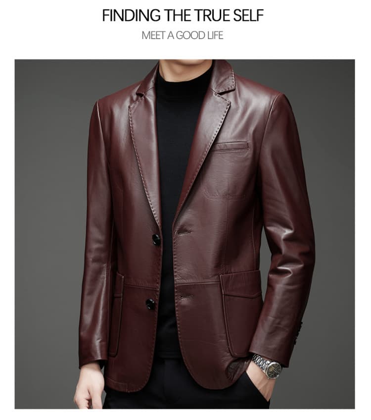 レザージャケット専門店 上質なめらかテーラードレザー