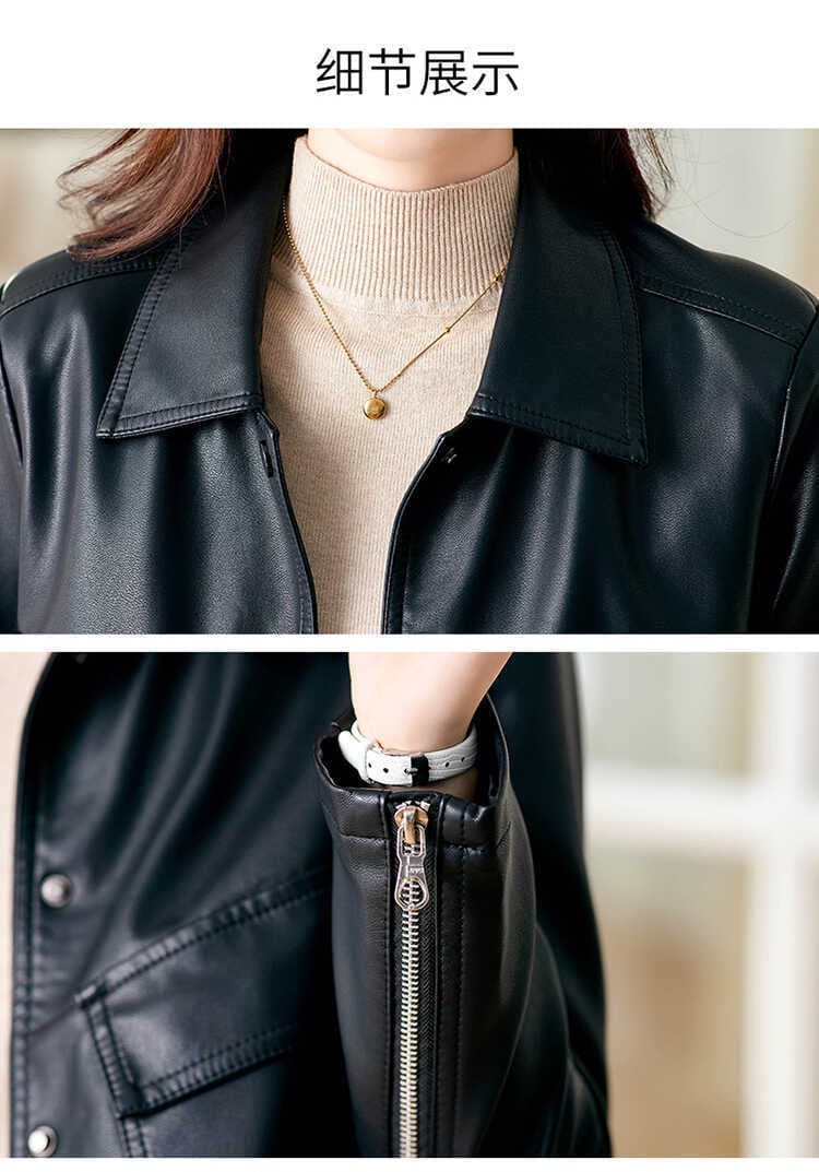 【女性向け】レザージャケット専門店 上質なめらか本革カジュアルブルゾン