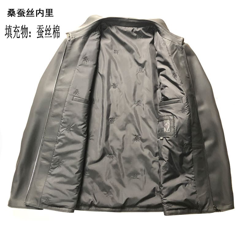 レザージャケット専門店 シンプル上質レザーブルゾン