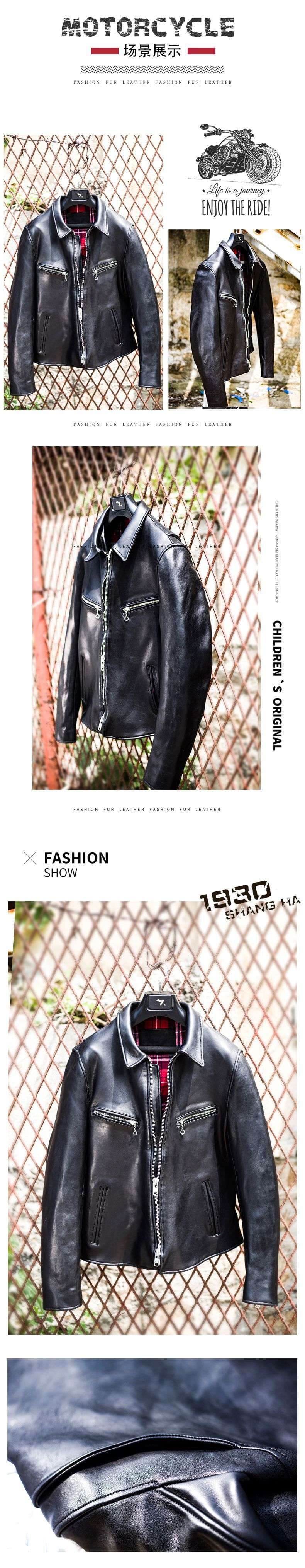 レザージャケット専門店 上質牛革 クラシカル ライダース