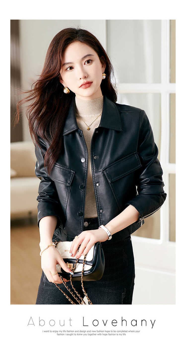 【女性向け】レザージャケット専門店 上質なめらか本革カジュアルブルゾン