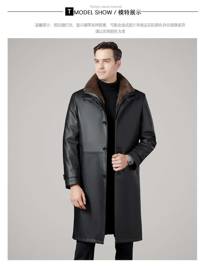 レザージャケット専門店 最高級ロングラムファーコート