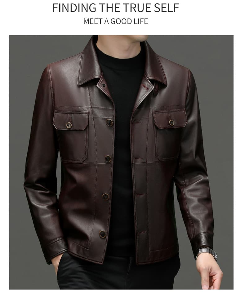 レザージャケット専門店 上質シンプル シングルレザージャケット