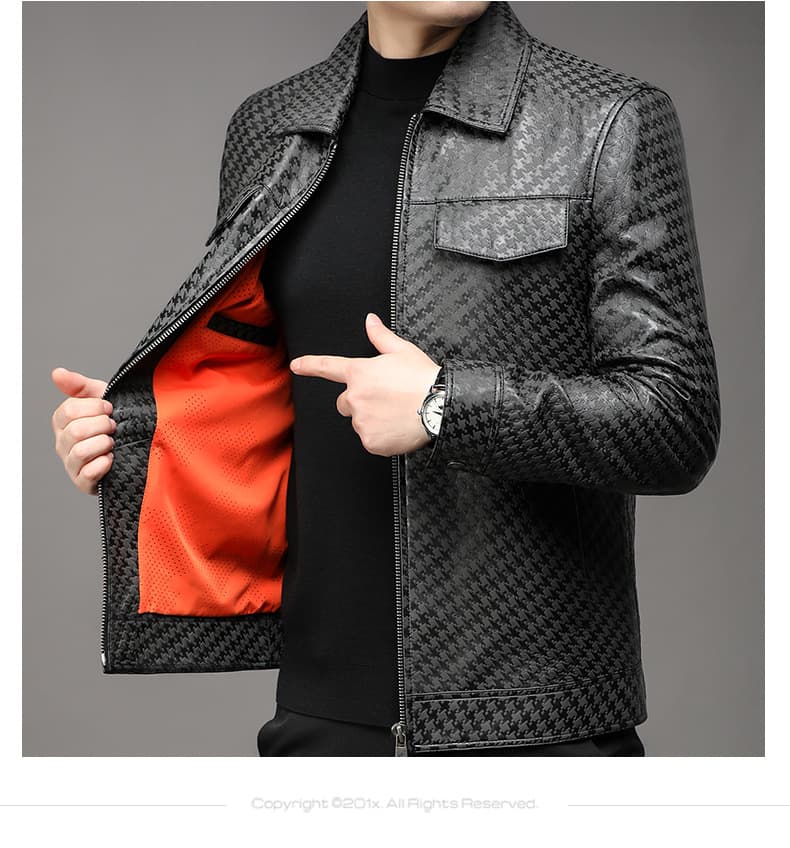 レザージャケット専門店 さり気ない高級感 デザインジャケット