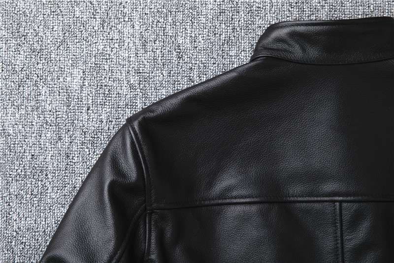 レザージャケット専門店 高級本革スタンドカラーライダース