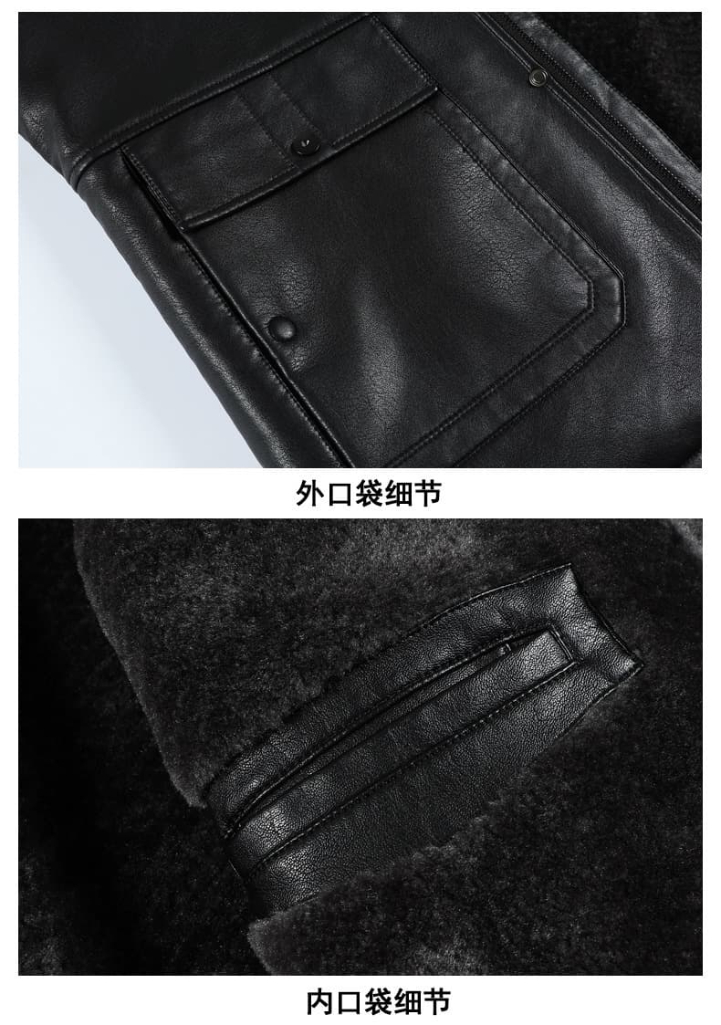 レザージャケット専門店 プレミアムボアレザー ロングジャケット