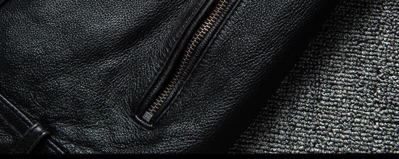 レザージャケット専門店 職人魂 ミリタリーレザーブルゾン