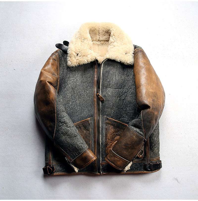 レザージャケット専門店 ヴィンテージ ムートンブルゾン