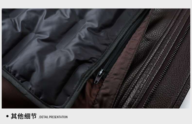 レザージャケット専門店 職人魂が息づく襟付き毛皮レザーロング