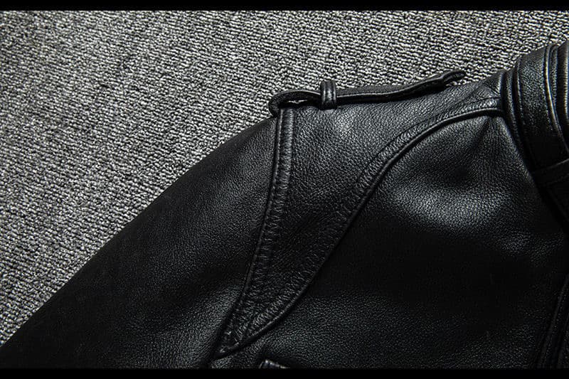 レザージャケット専門店 職人魂 ミリタリーレザーブルゾン