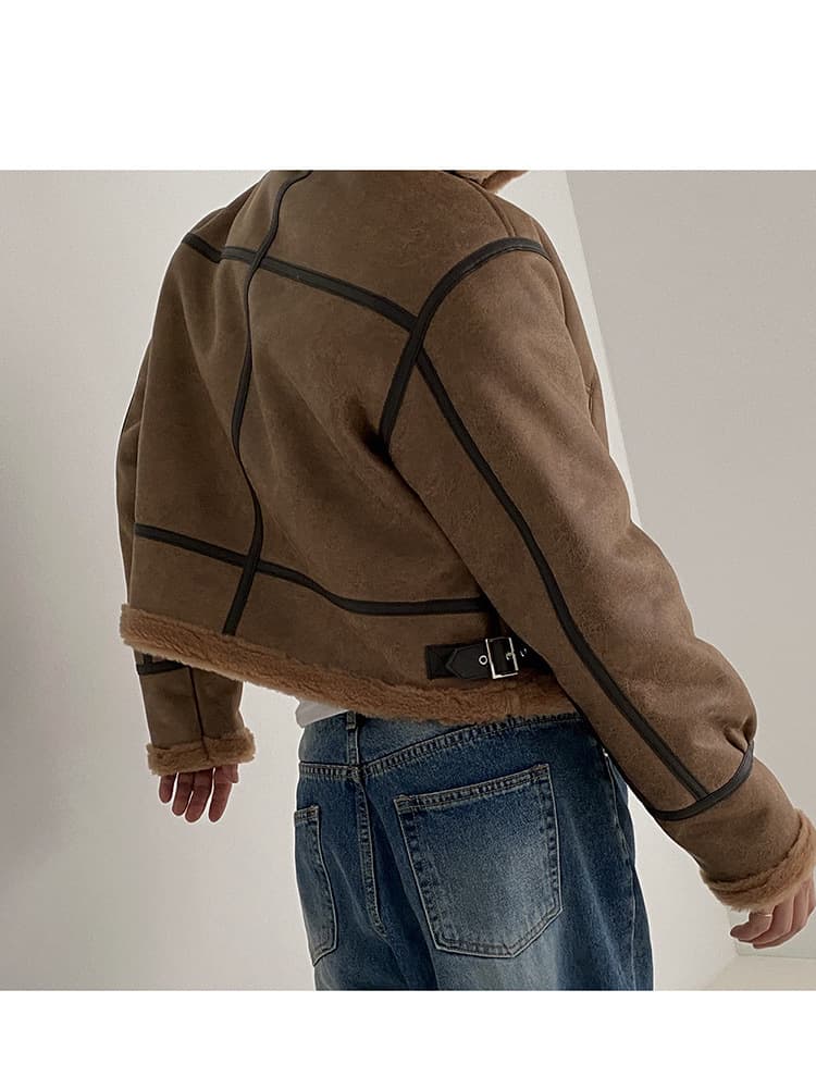 レザージャケット専門店 ムートンボアフライトジャケット