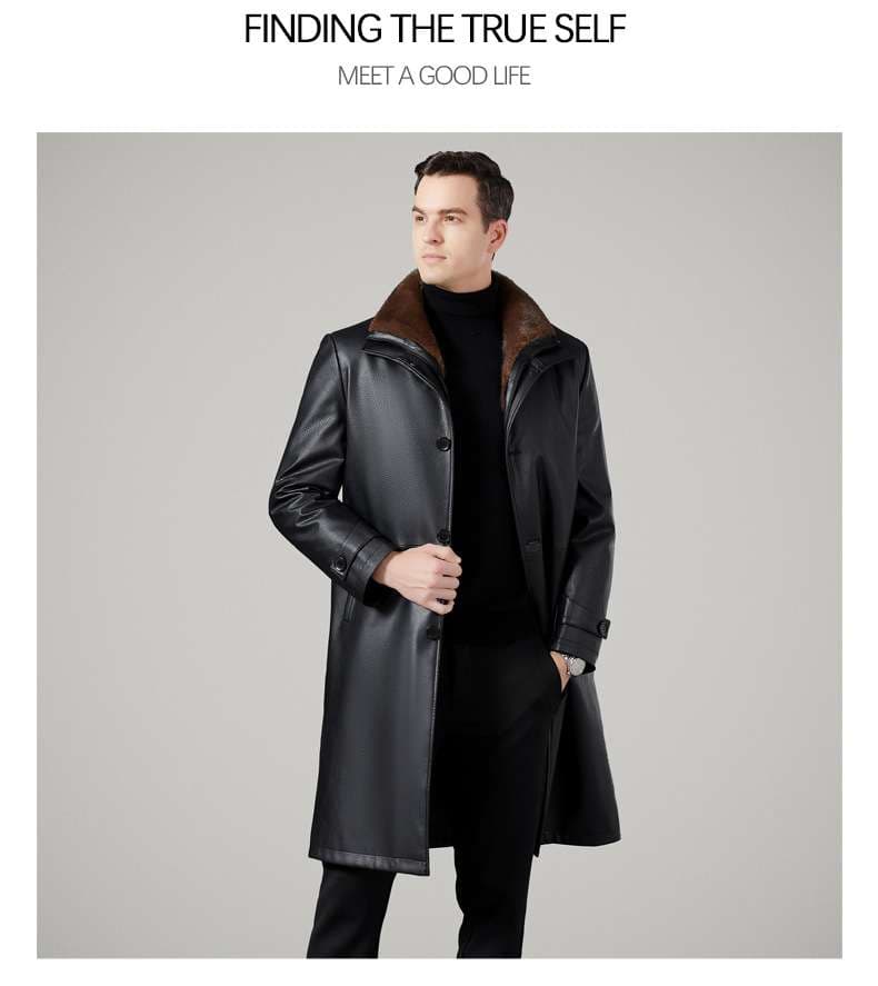 レザージャケット専門店 最高級ロングラムファーコート