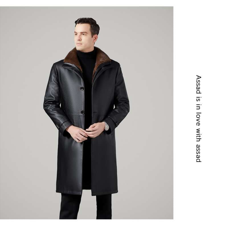 レザージャケット専門店 最高級ロングラムファーコート