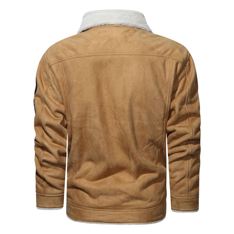 レザージャケット専門店 裏ボア付き高級アウトドアブルゾン