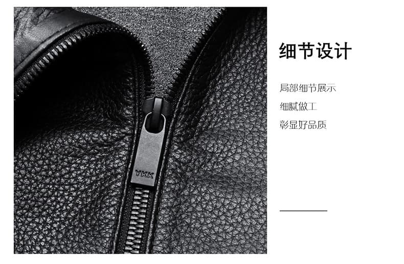 レザージャケット専門店 上品な仕立ての紳士的レザースタンドジャケット