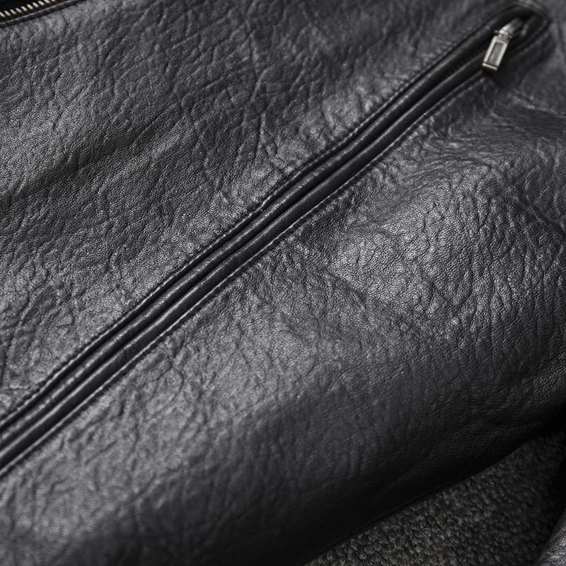 レザージャケット専門店 クラシカルストライプ ライダース