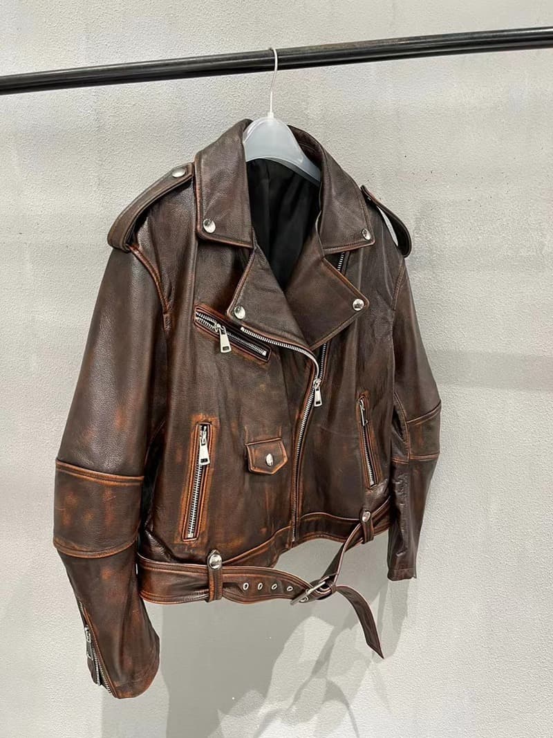 【女性向け】レザージャケット専門店 アンティーク仕上げダブルライダース