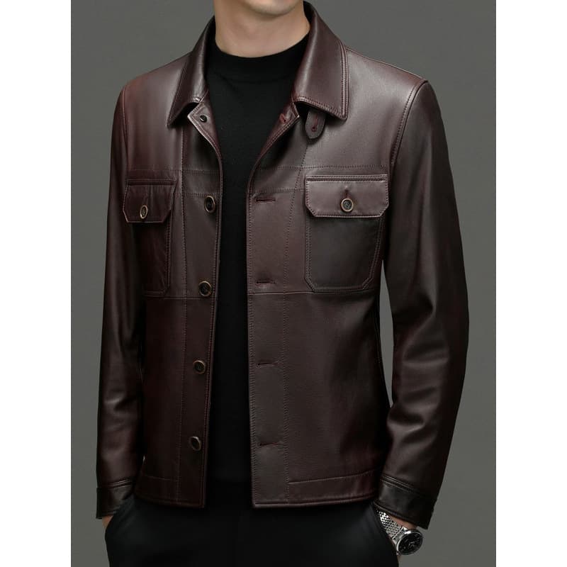 レザージャケット専門店 上質シンプル シングルレザージャケット