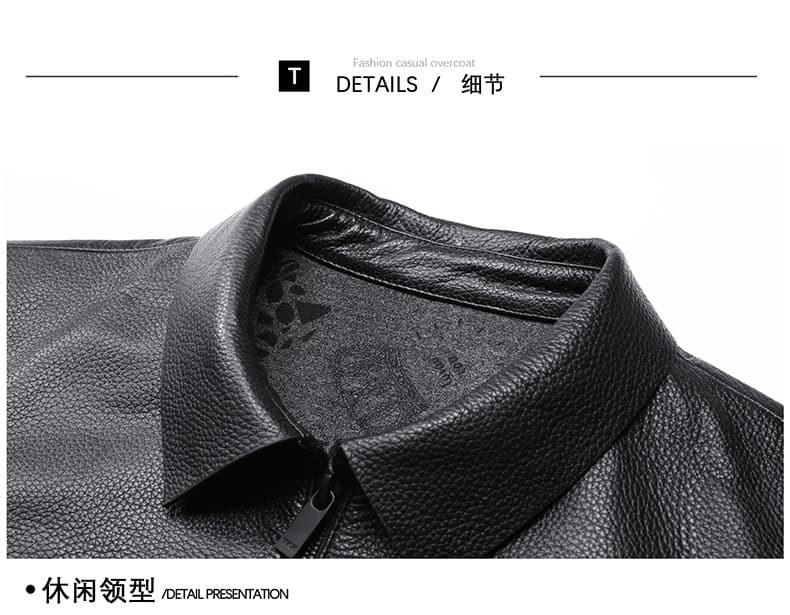 レザージャケット専門店 上品な仕立ての紳士的レザースタンドジャケット