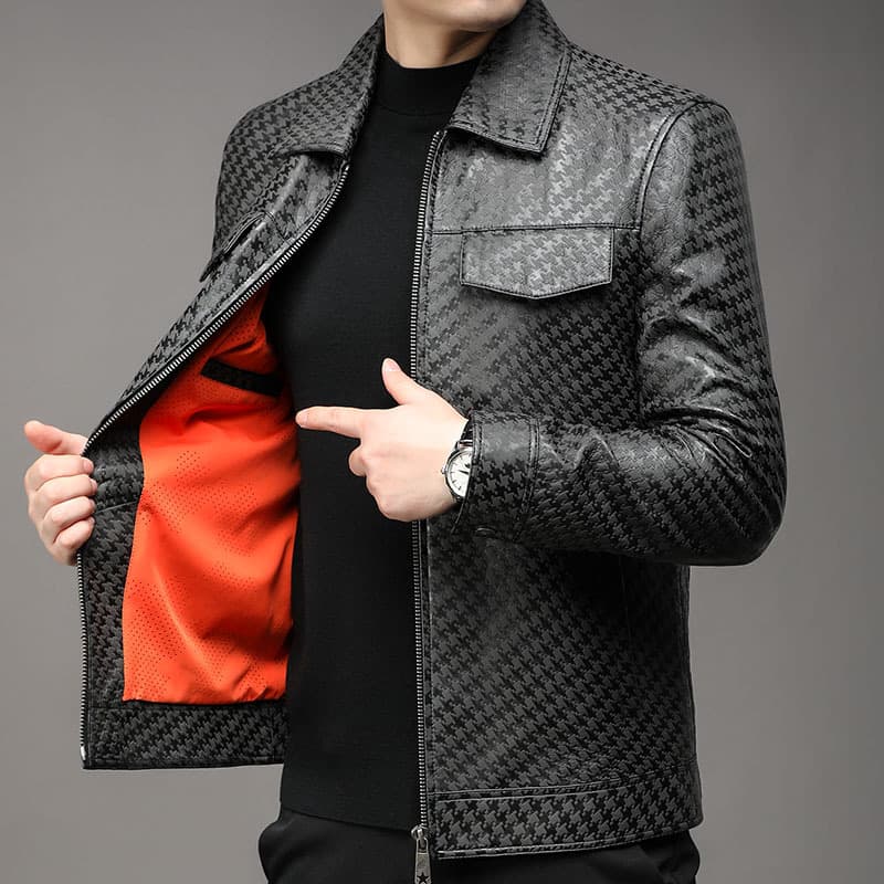 レザージャケット専門店 さり気ない高級感 デザインジャケット