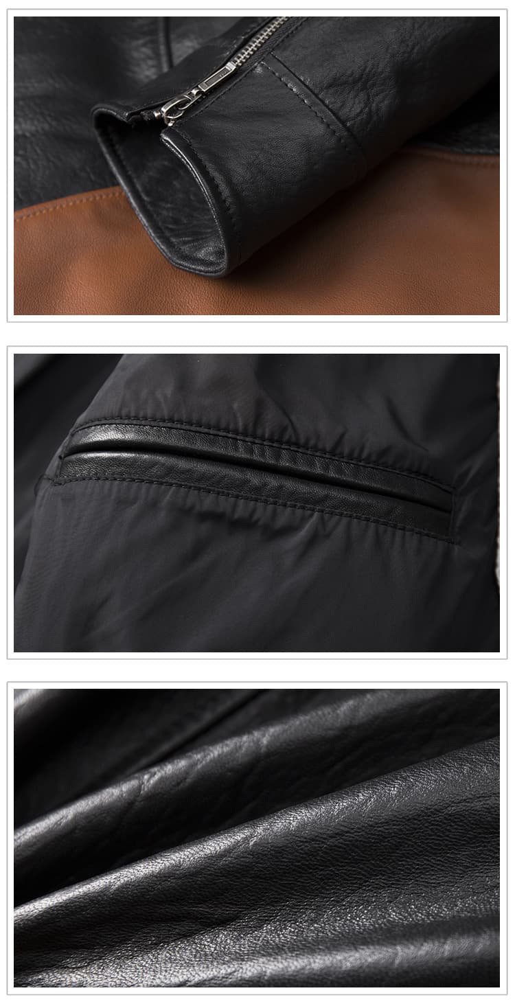 レザージャケット専門店 クラシカルストライプ ライダース