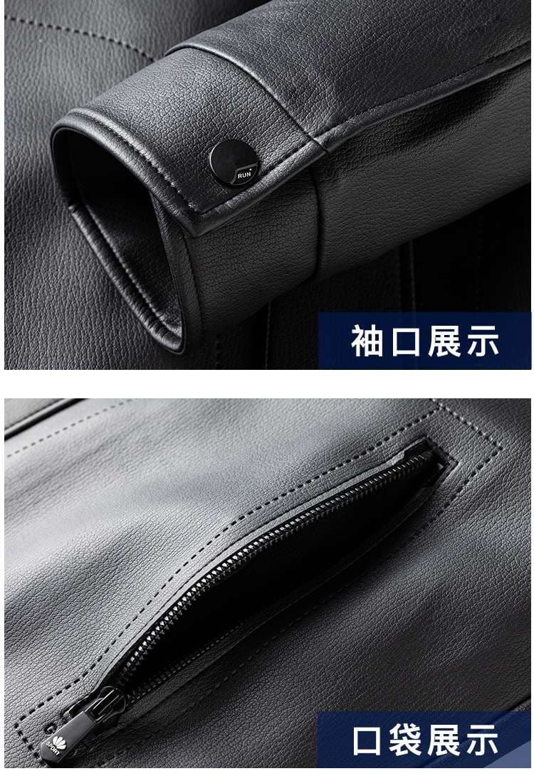 レザージャケット専門店 フェイクファー付き シングルライダース