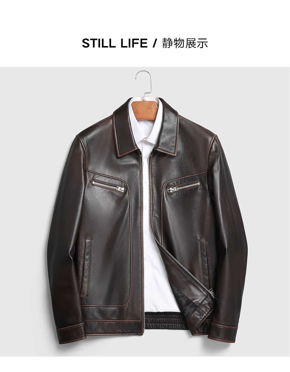 レザージャケット専門店 イタリアンクラシコ 上質仕上げライダース