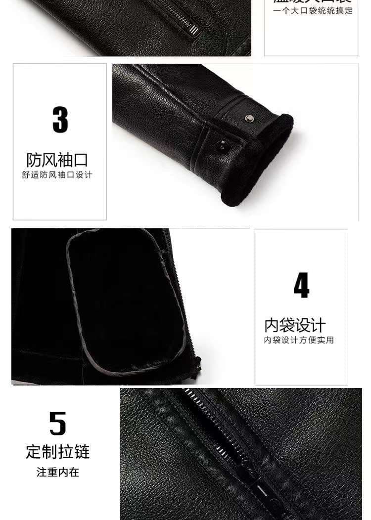 レザージャケット専門店 フード付き冬仕様高級裏ボア本革ジャケット