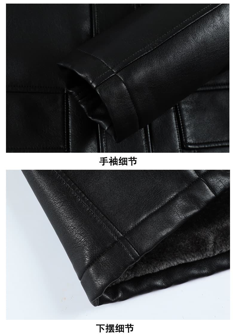 レザージャケット専門店 プレミアムボアレザー ロングジャケット