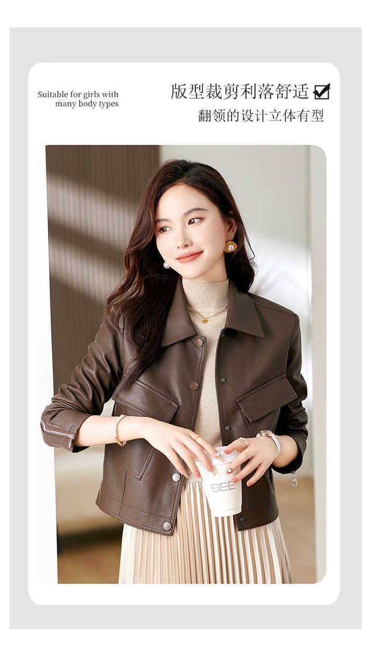 【女性向け】レザージャケット専門店 上質なめらか本革カジュアルブルゾン