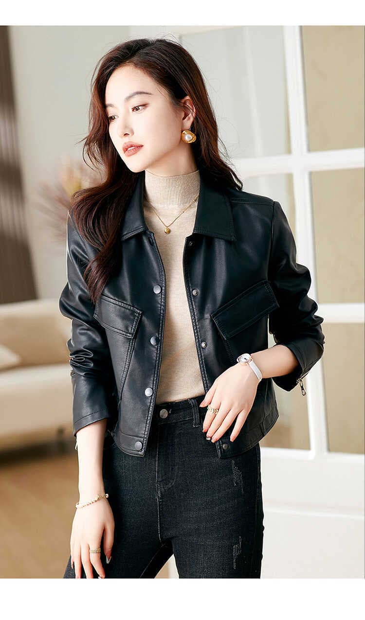 【女性向け】レザージャケット専門店 上質なめらか本革カジュアルブルゾン