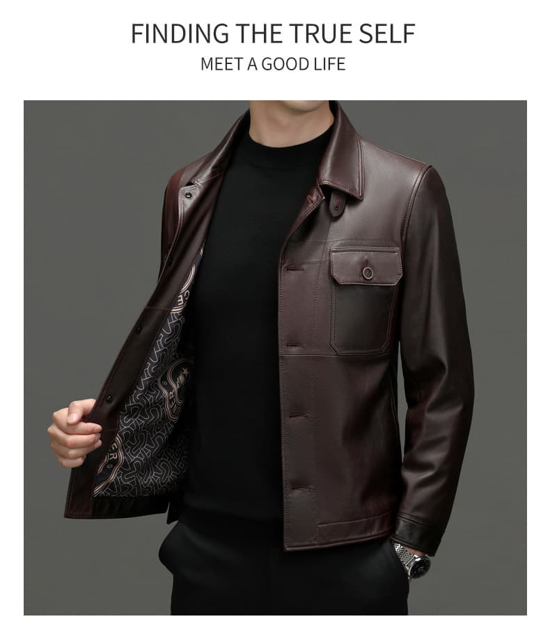 レザージャケット専門店 上質シンプル シングルレザージャケット