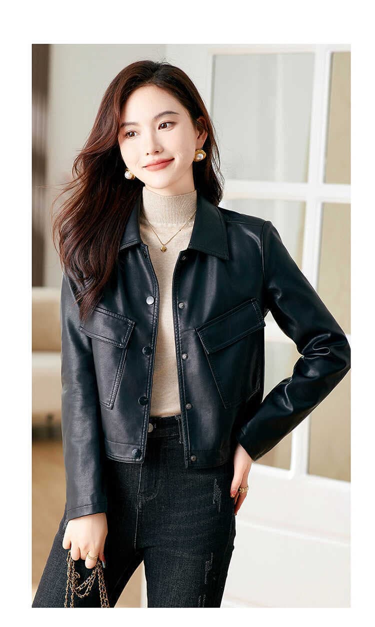 【女性向け】レザージャケット専門店 上質なめらか本革カジュアルブルゾン