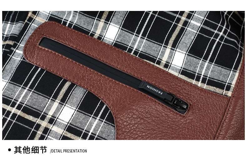 レザージャケット専門店 職人技スタンドカラー本革ブルゾン