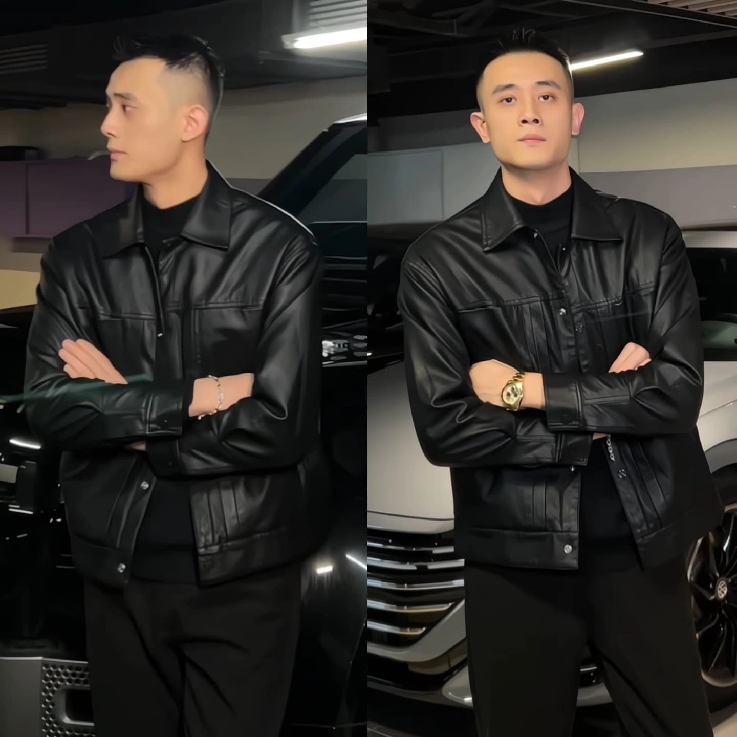 レザージャケット 本革ビッグシルエットライダースジャケット