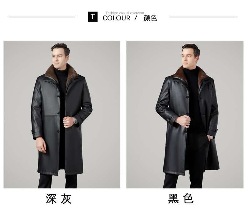 レザージャケット専門店 最高級ロングラムファーコート