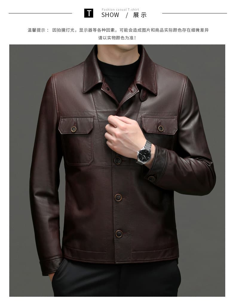 レザージャケット専門店 上質シンプル シングルレザージャケット