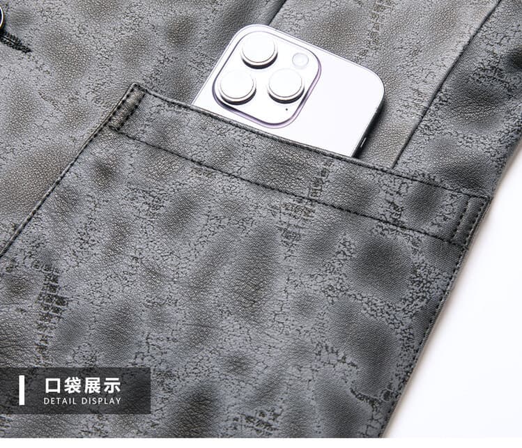 レザージャケット専門店 上質エンボス仕立てカジュアルテーラー