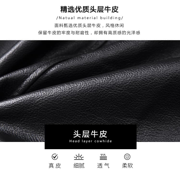 レザージャケット専門店 ムートンボア付き本革ライダースブルゾン