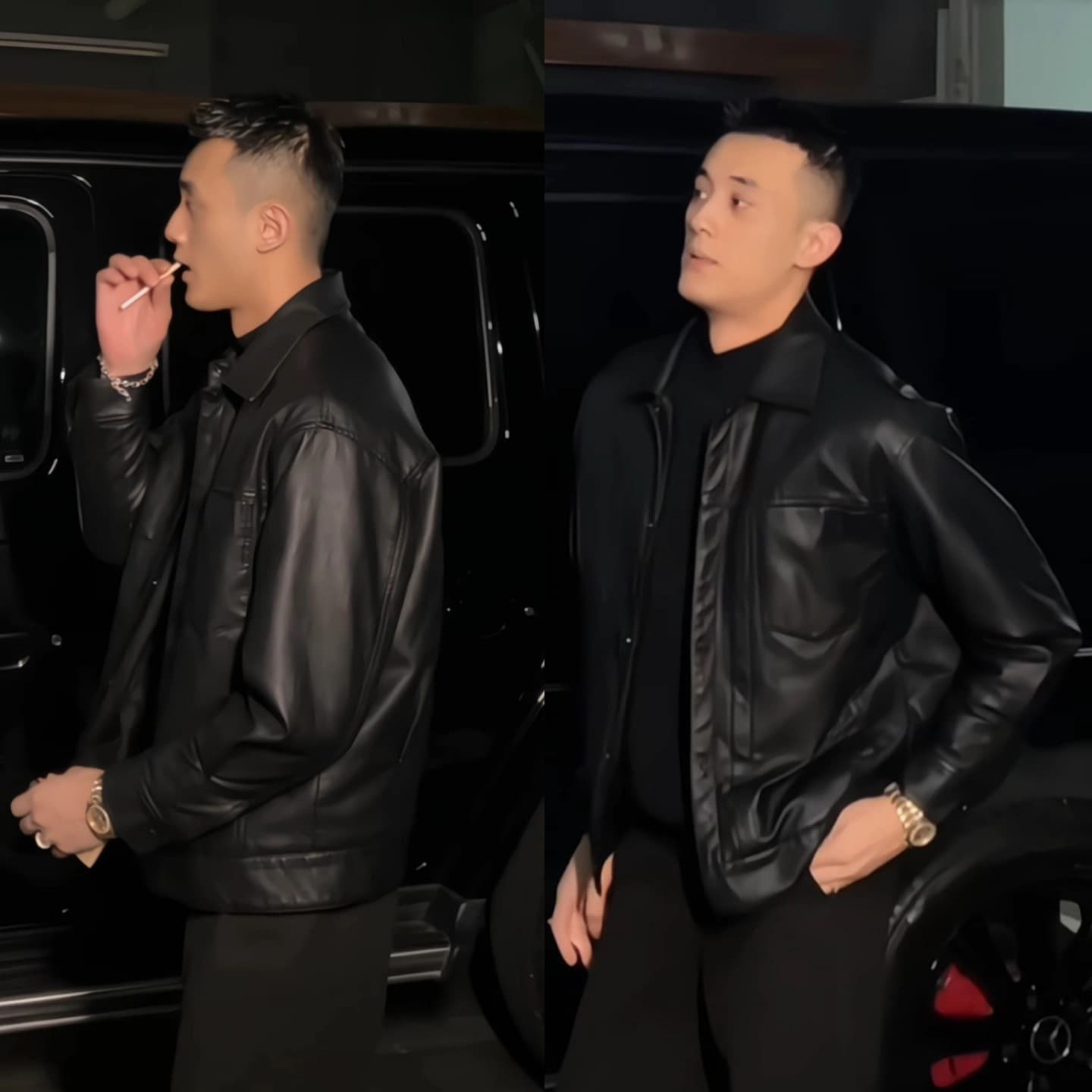 レザージャケット 本革ビッグシルエットライダースジャケット