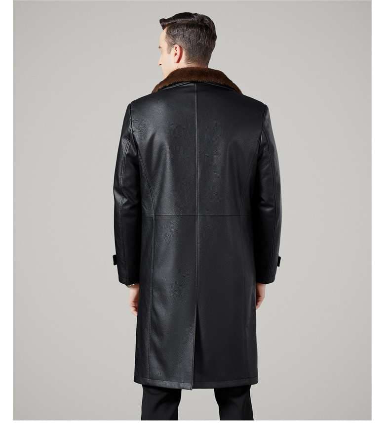 レザージャケット専門店 最高級ロングラムファーコート