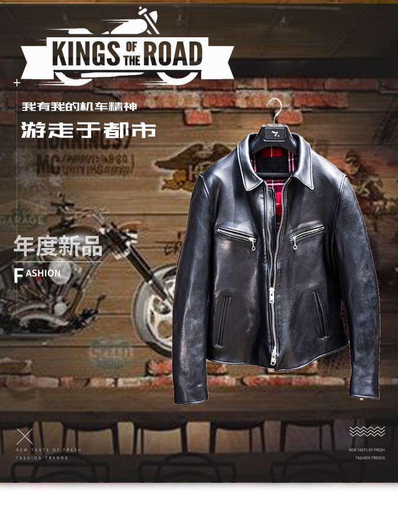 レザージャケット専門店 上質牛革 クラシカル ライダース