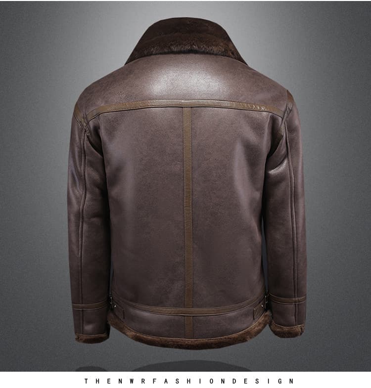 レザージャケット専門店 ムートンボアライダースジャケット