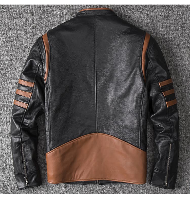 レザージャケット専門店 クラシカルストライプ ライダース