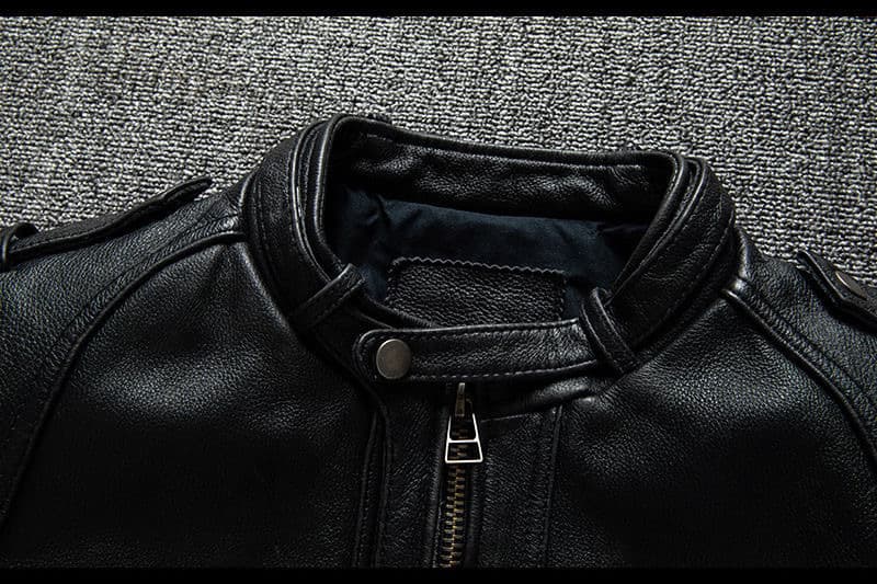 レザージャケット専門店 職人魂 ミリタリーレザーブルゾン