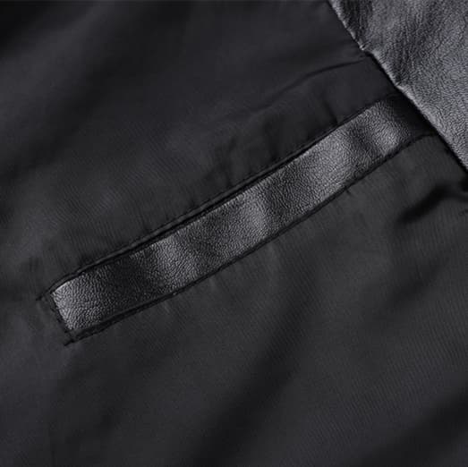 五十代男性向け本格レザージャケット立襟仕様 ライダースジャケット